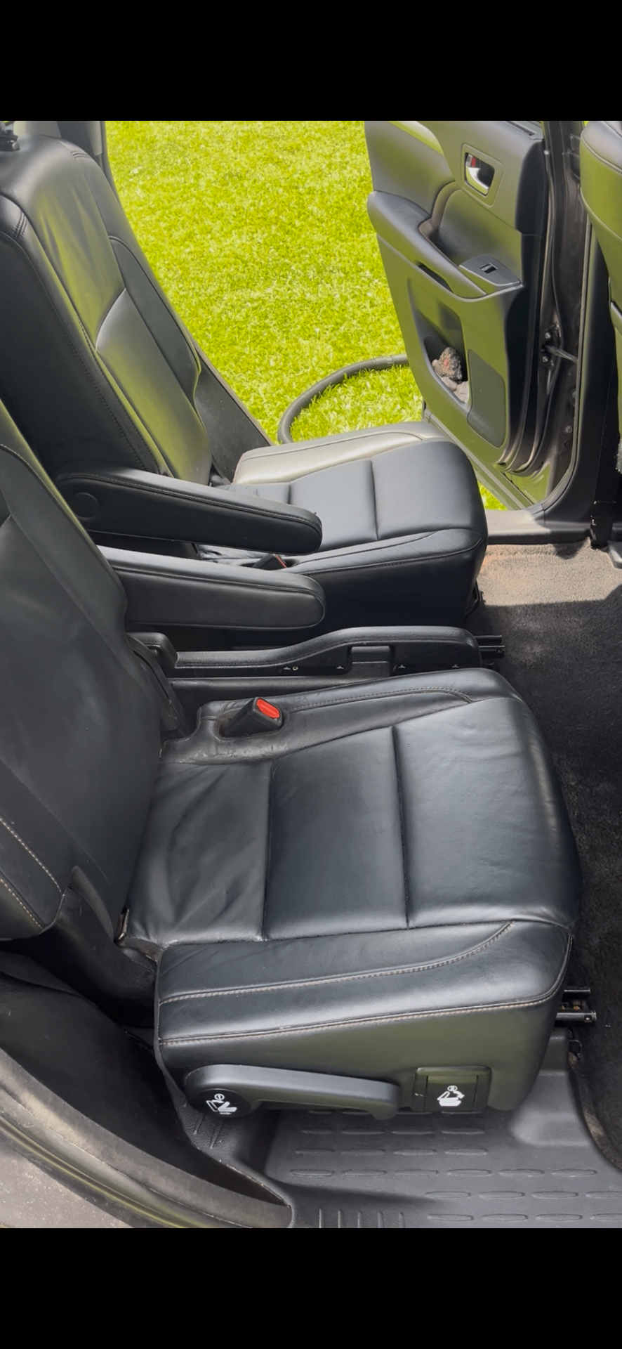 Car interior after detailing
